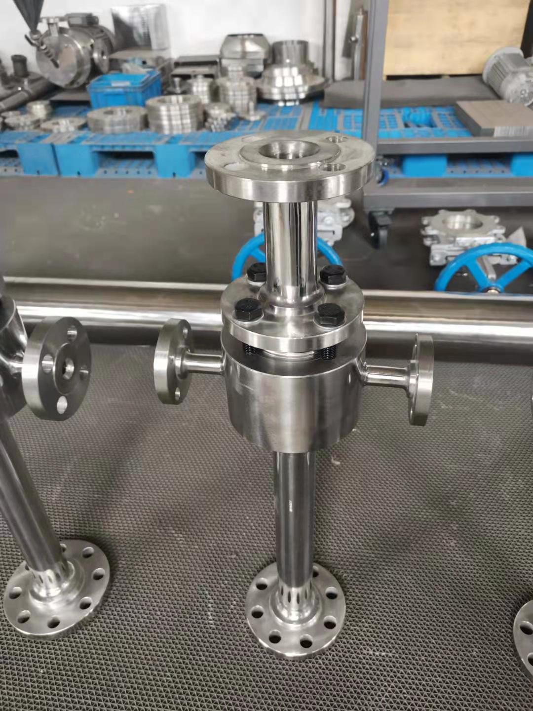 日本大野機械罐用噴射式混合器產品選型示意圖